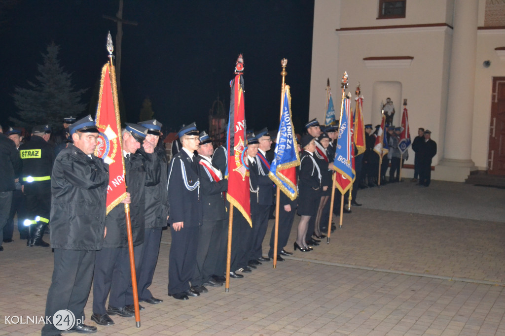 Msza święta za zmarłych strażaków i policjantów