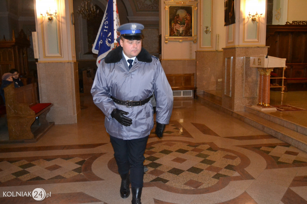 Msza święta za zmarłych strażaków i policjantów