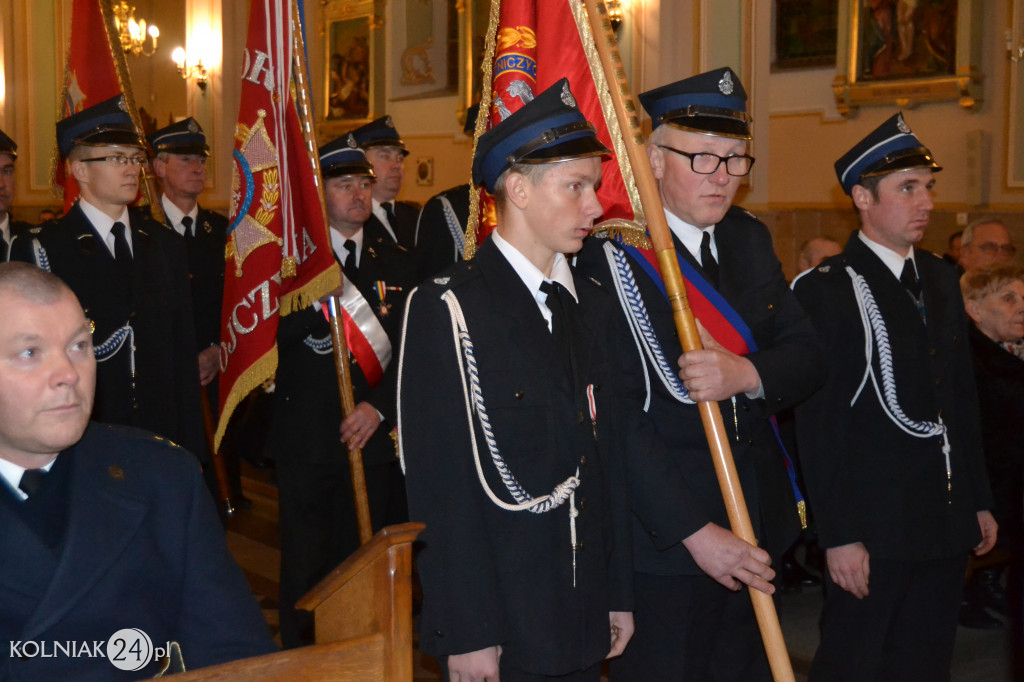 Msza święta za zmarłych strażaków i policjantów