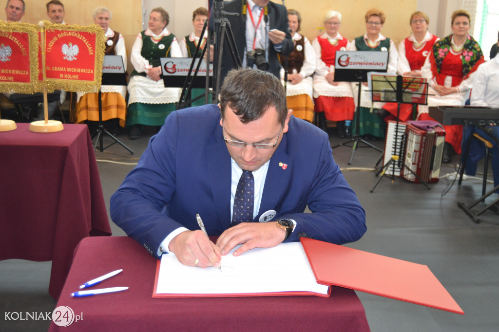 Niezwykła uroczystość w kolneńskim Ogólniaku