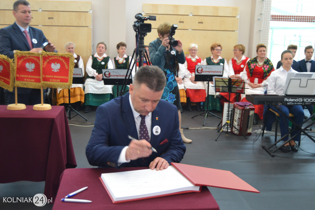 Niezwykła uroczystość w kolneńskim Ogólniaku