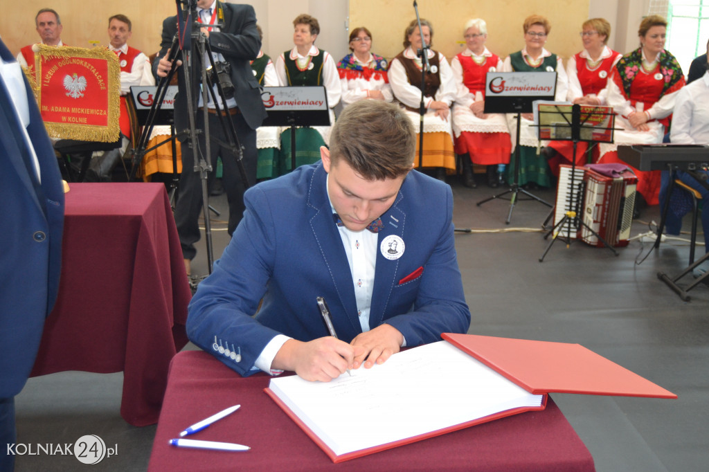 Niezwykła uroczystość w kolneńskim Ogólniaku
