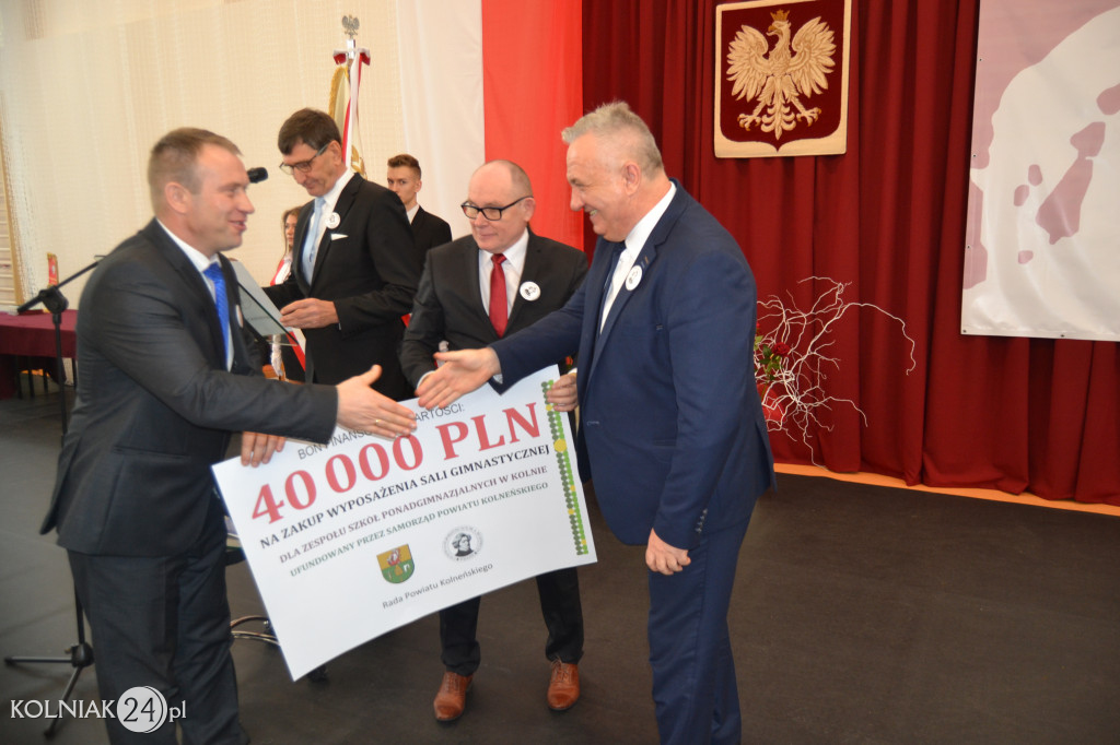 Niezwykła uroczystość w kolneńskim Ogólniaku