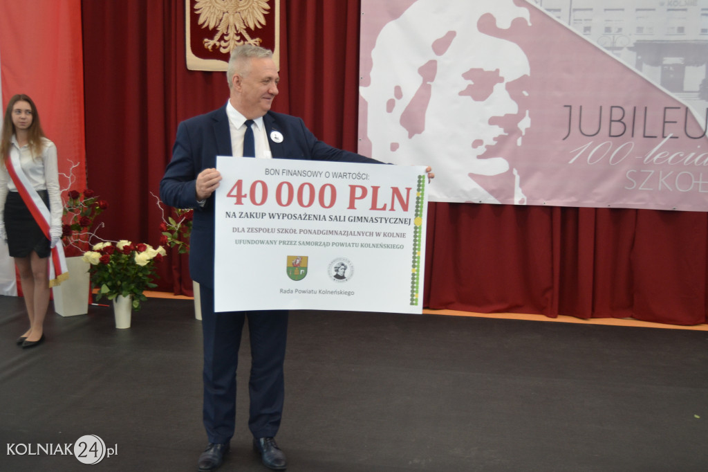 Niezwykła uroczystość w kolneńskim Ogólniaku