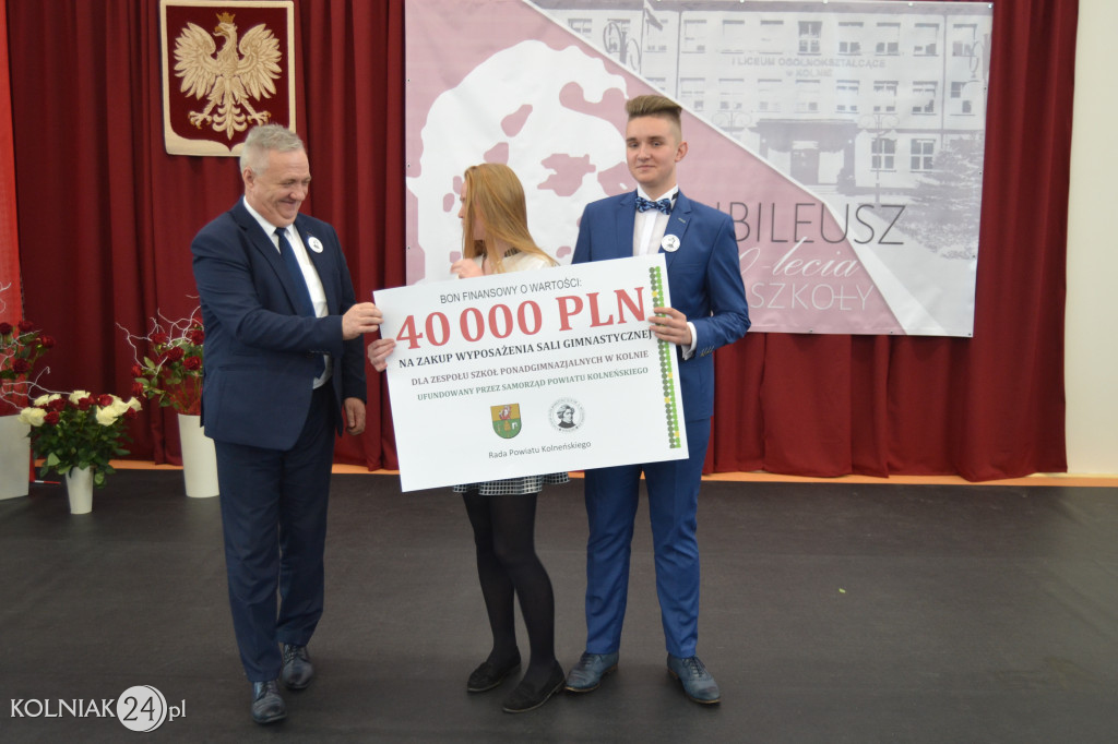 Niezwykła uroczystość w kolneńskim Ogólniaku