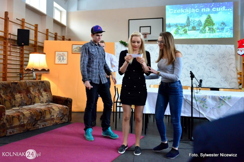 Wigilia w Zespole Szkół Technicznych w Kolnie