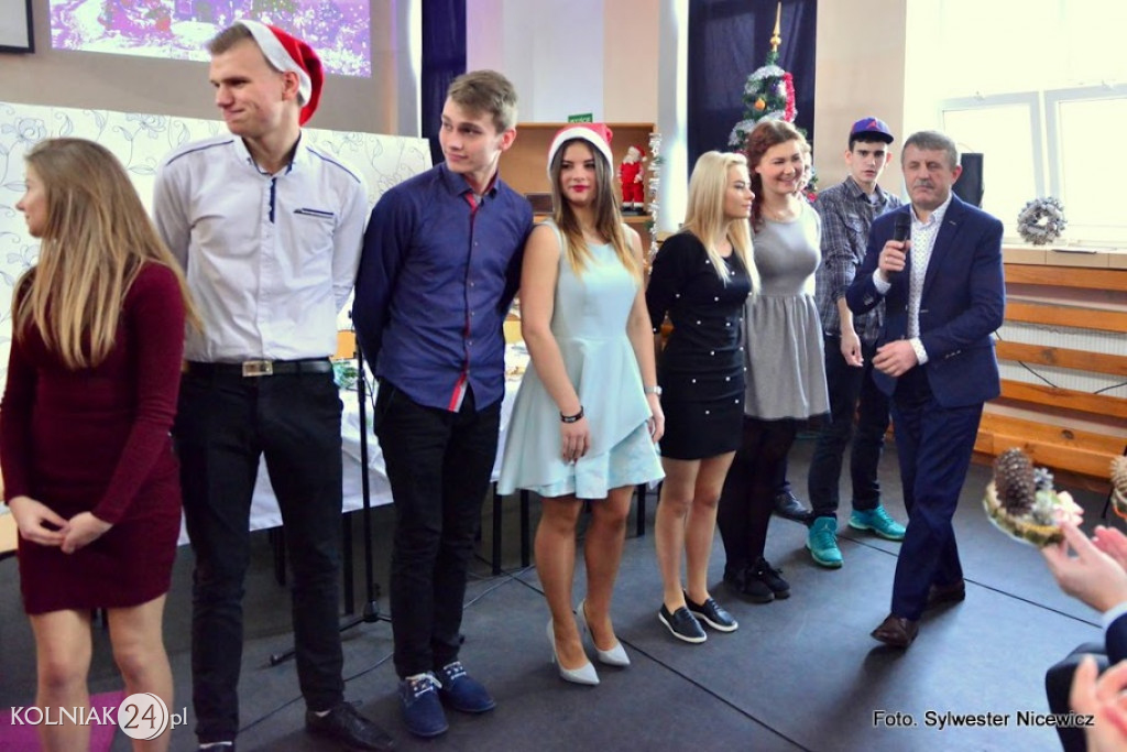 Wigilia w Zespole Szkół Technicznych w Kolnie
