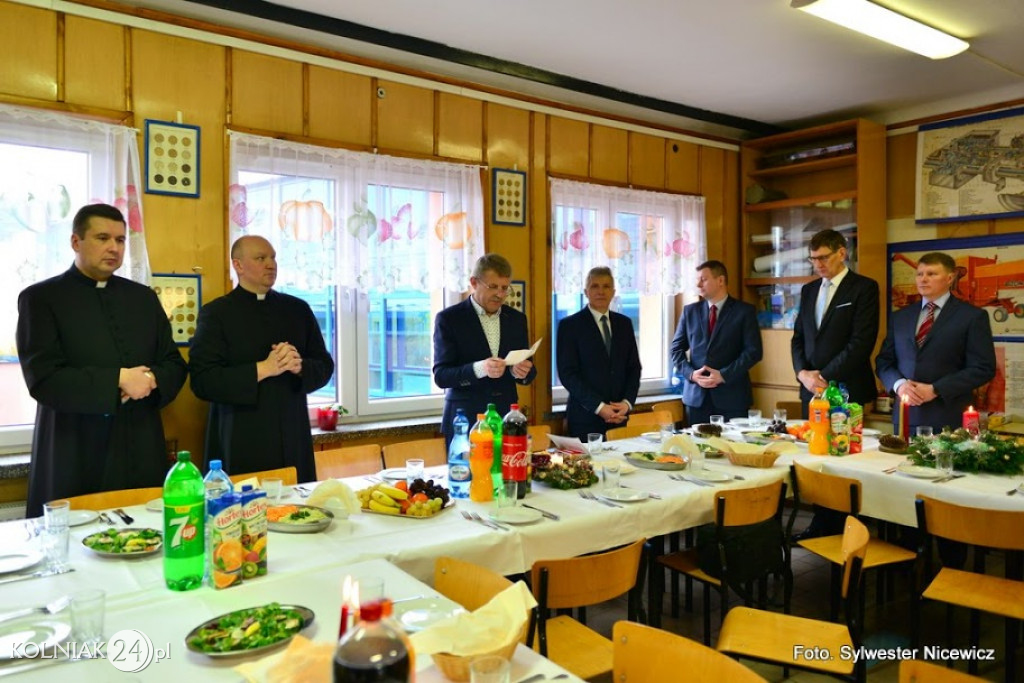 Wigilia w Zespole Szkół Technicznych w Kolnie