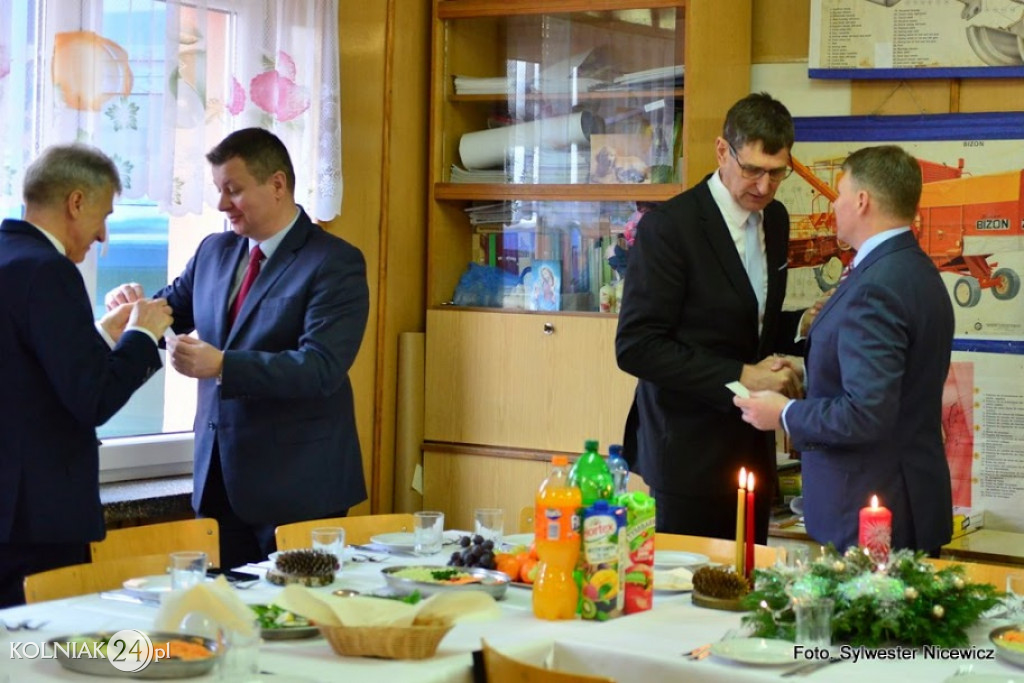 Wigilia w Zespole Szkół Technicznych w Kolnie