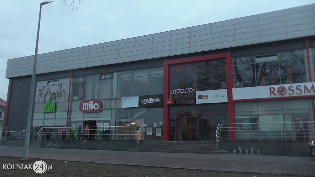 Pożar galerii handlowej w Kolnie