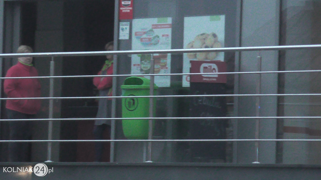 Pożar galerii handlowej w Kolnie