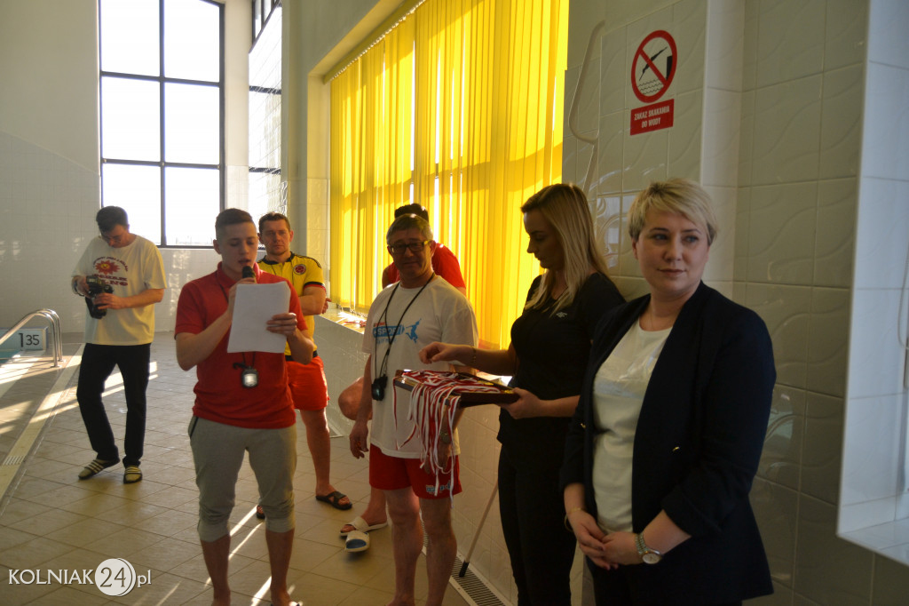 Pływackie zawody w Kolnie