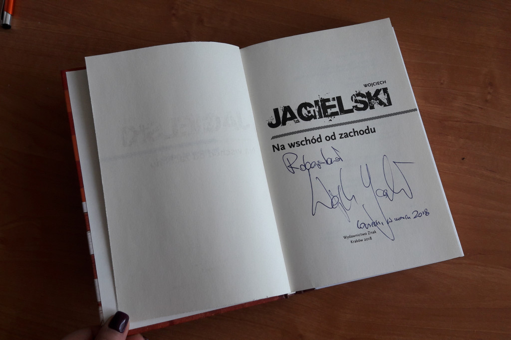 Wojciech Jagielski na spotkaniu autorskim o Kolnie