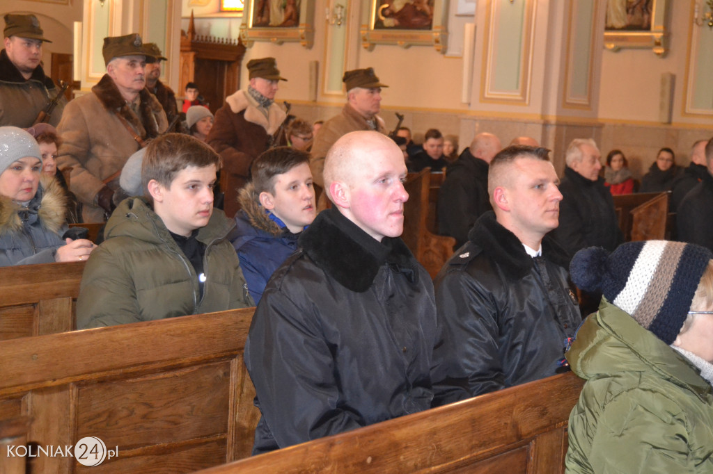 Uroczystość odsłonięcia pomnika Żołnierzy Wyklętych