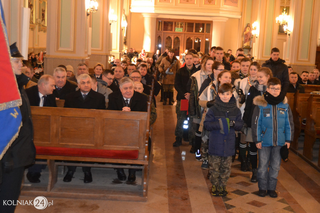 Uroczystość odsłonięcia pomnika Żołnierzy Wyklętych