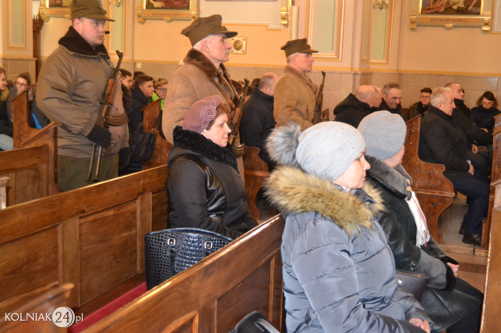 Uroczystość odsłonięcia pomnika Żołnierzy Wyklętych