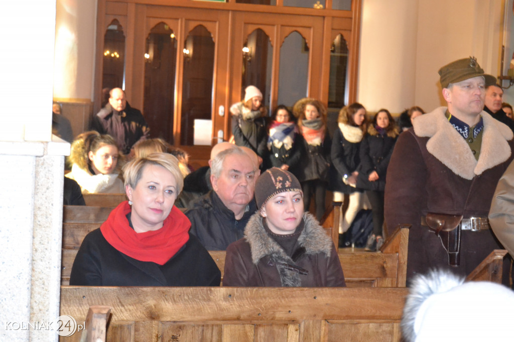 Uroczystość odsłonięcia pomnika Żołnierzy Wyklętych