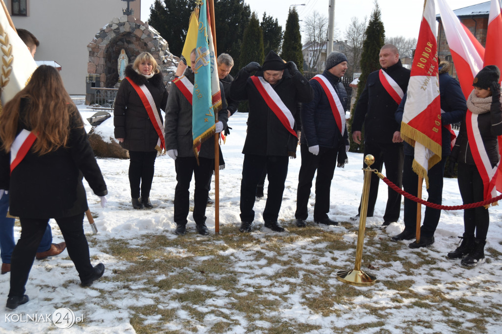 Uroczystość odsłonięcia pomnika Żołnierzy Wyklętych