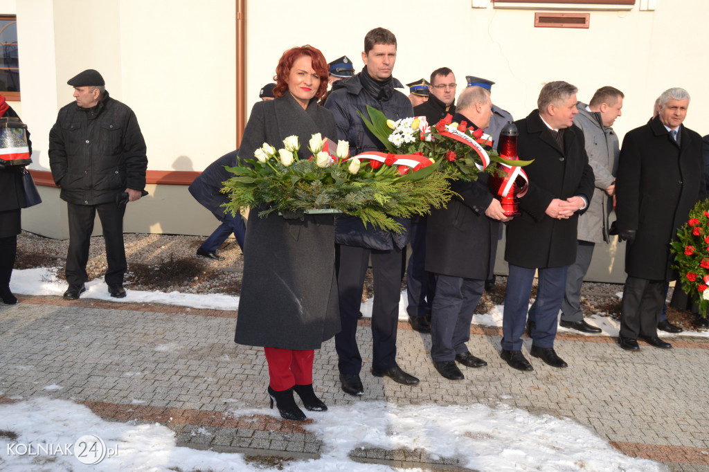 Uroczystość odsłonięcia pomnika Żołnierzy Wyklętych