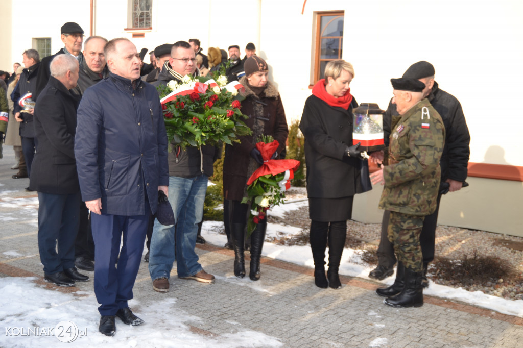 Uroczystość odsłonięcia pomnika Żołnierzy Wyklętych