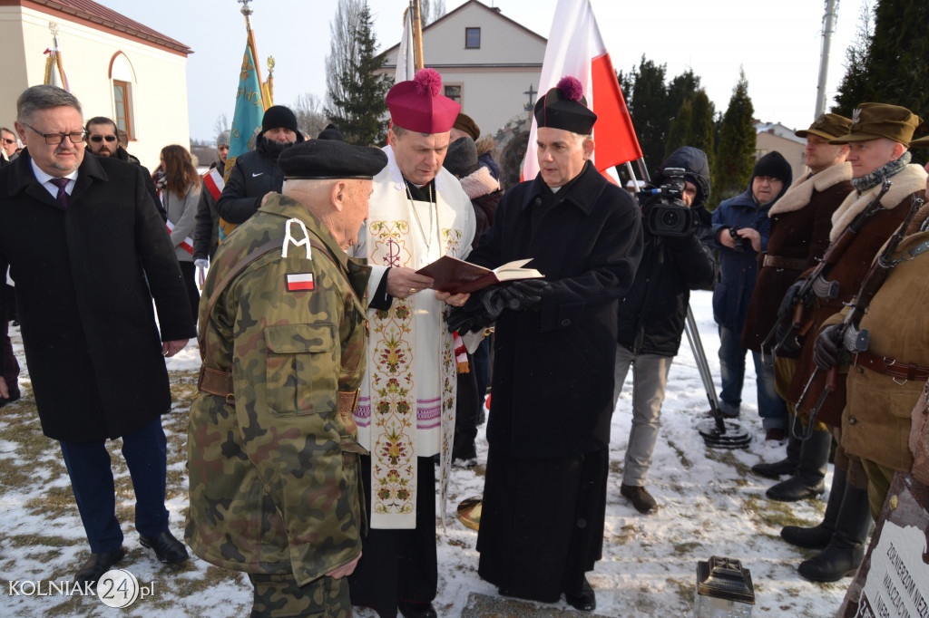 Uroczystość odsłonięcia pomnika Żołnierzy Wyklętych