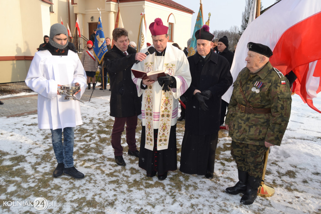 Uroczystość odsłonięcia pomnika Żołnierzy Wyklętych