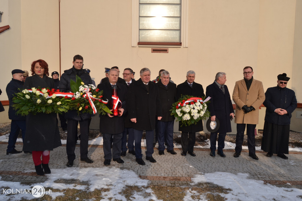 Uroczystość odsłonięcia pomnika Żołnierzy Wyklętych