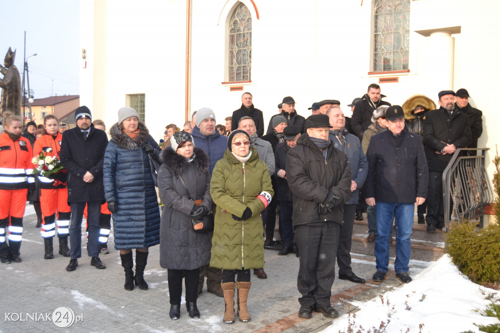 Uroczystość odsłonięcia pomnika Żołnierzy Wyklętych