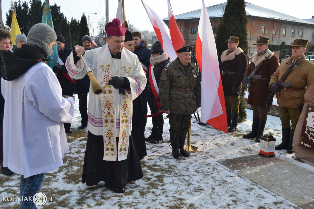 Uroczystość odsłonięcia pomnika Żołnierzy Wyklętych