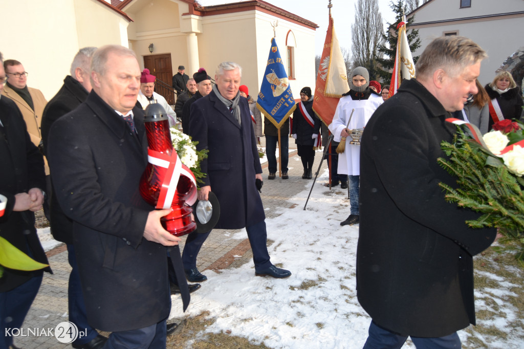 Uroczystość odsłonięcia pomnika Żołnierzy Wyklętych