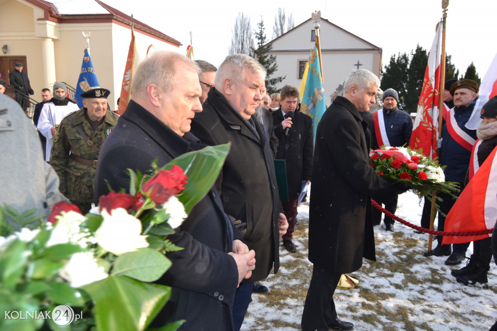 Uroczystość odsłonięcia pomnika Żołnierzy Wyklętych