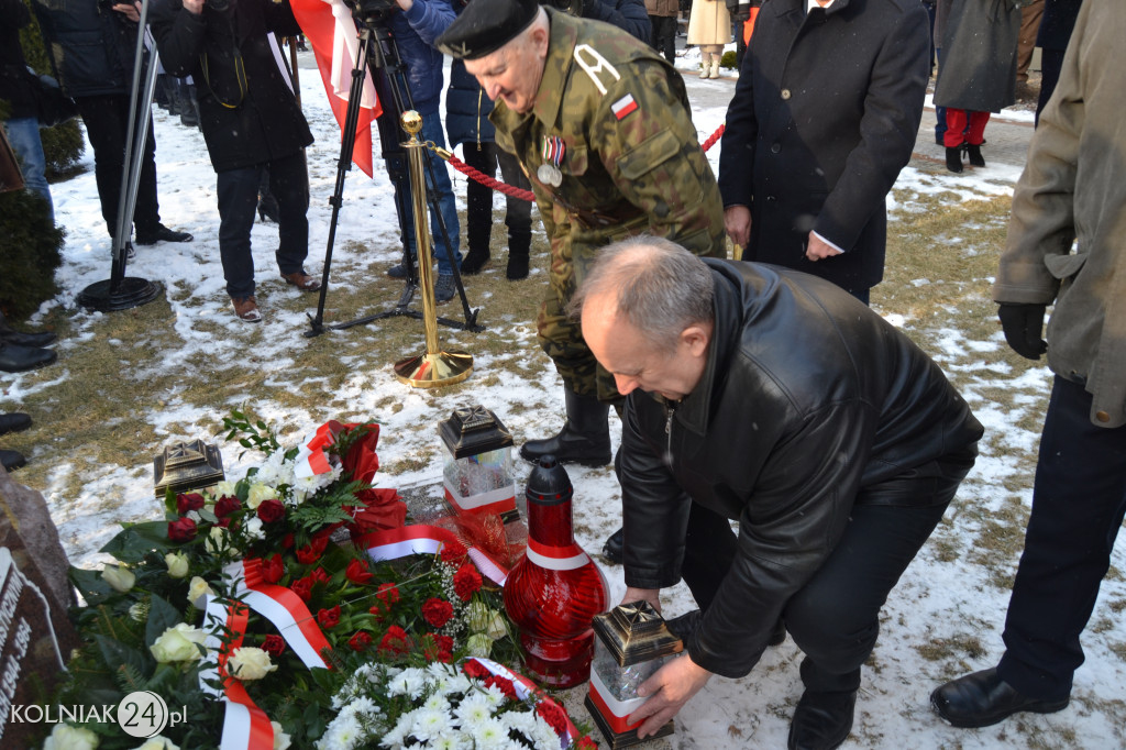 Uroczystość odsłonięcia pomnika Żołnierzy Wyklętych