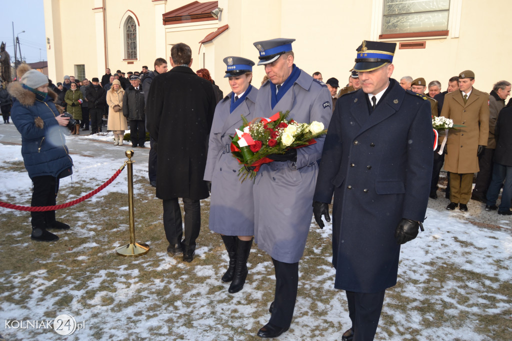Uroczystość odsłonięcia pomnika Żołnierzy Wyklętych