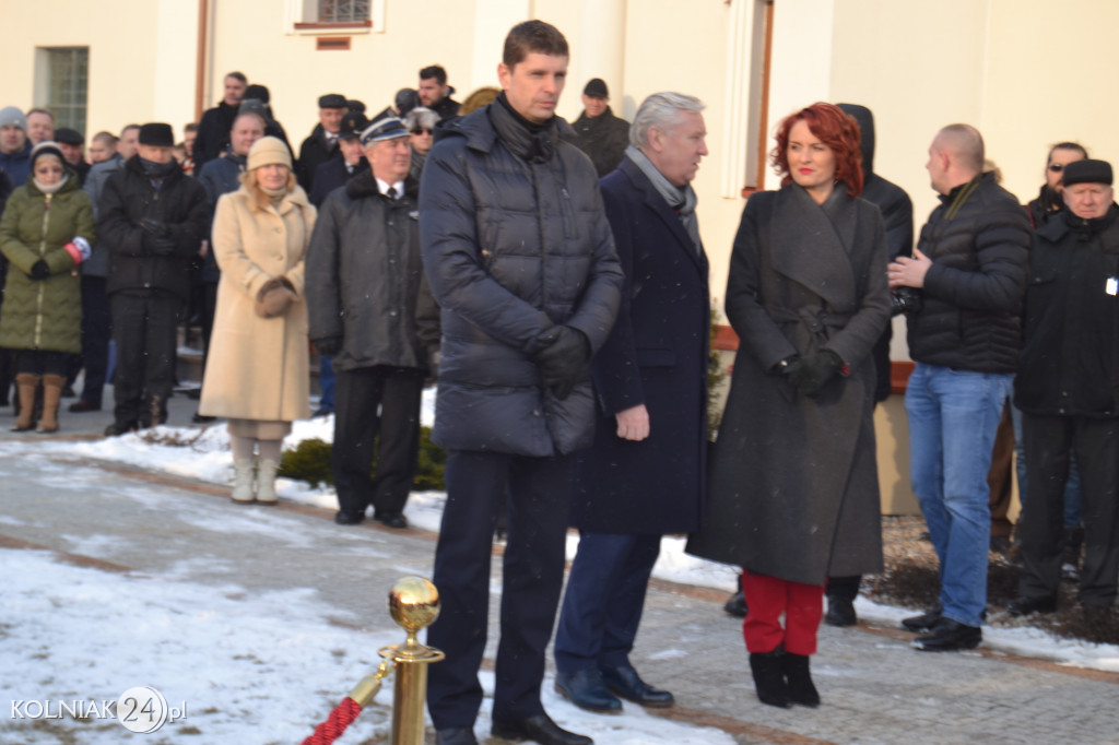 Uroczystość odsłonięcia pomnika Żołnierzy Wyklętych