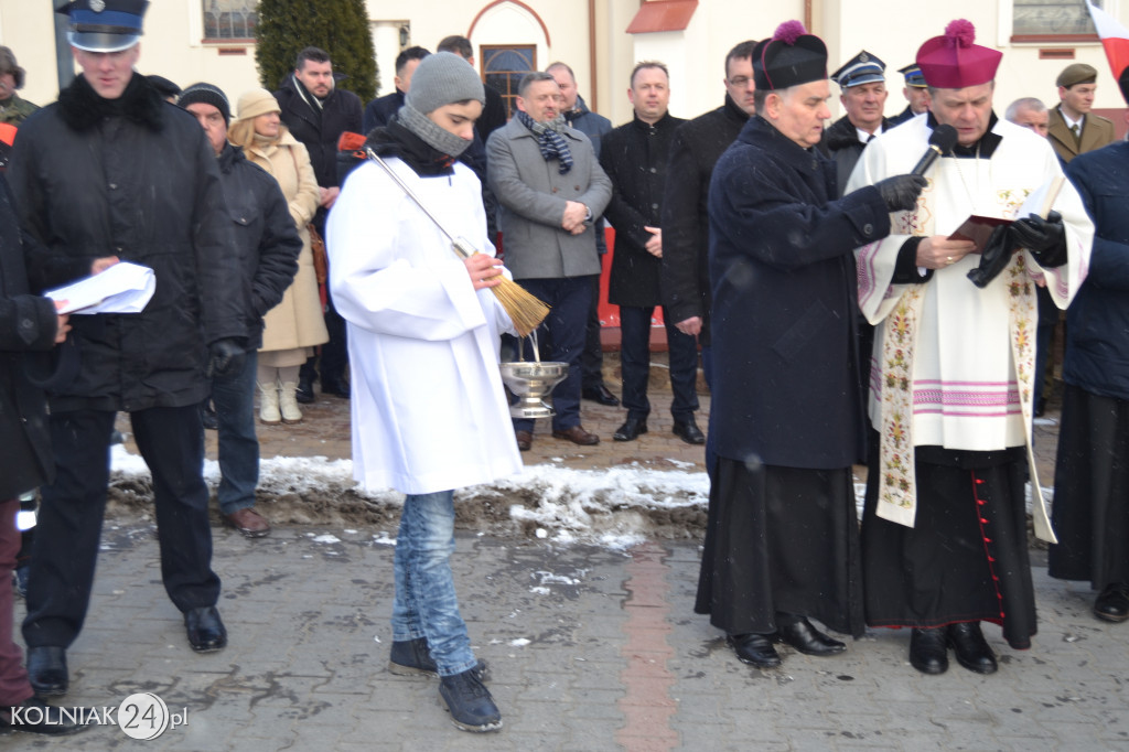 Uroczystość odsłonięcia pomnika Żołnierzy Wyklętych