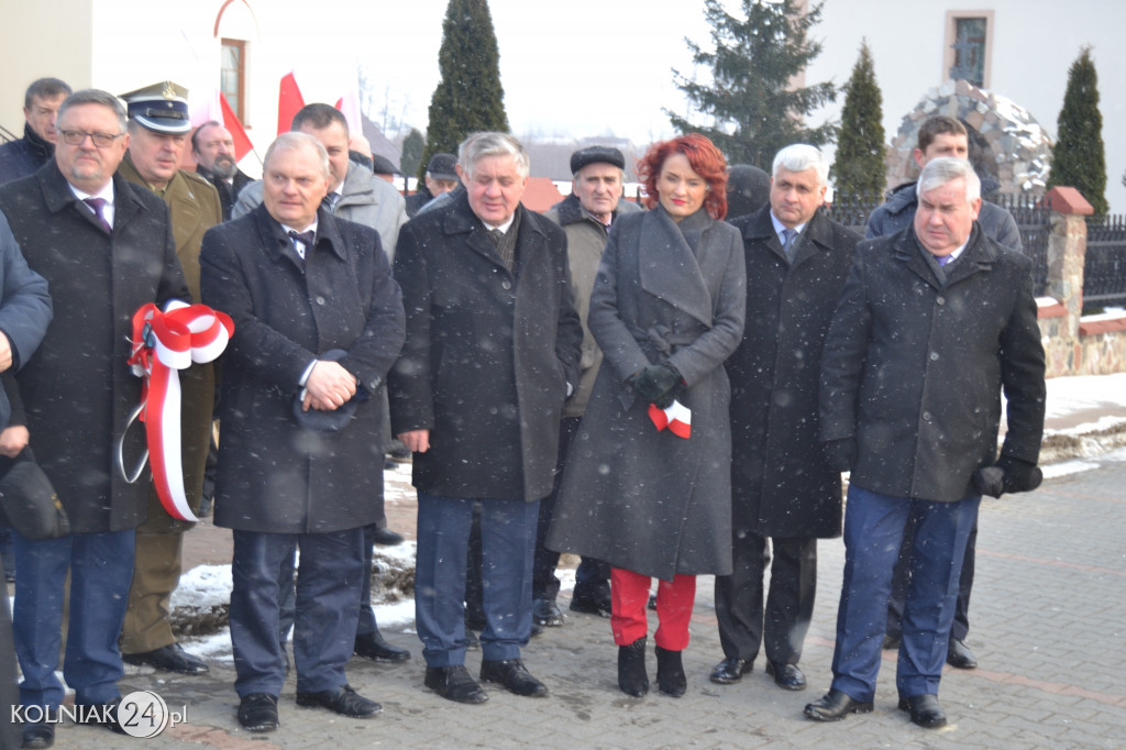 Uroczystość odsłonięcia pomnika Żołnierzy Wyklętych