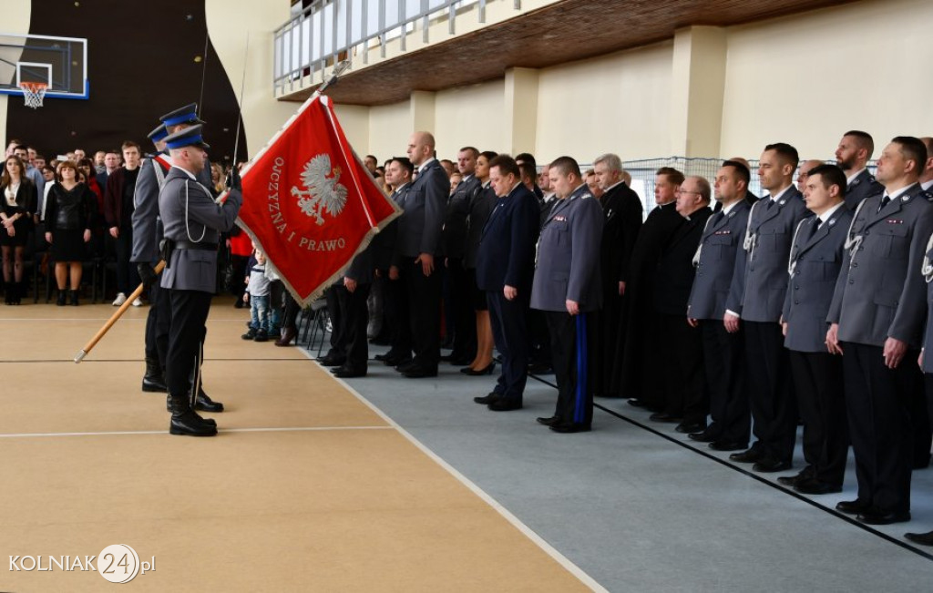 Wśród nich było dwóch funkcjonariuszy z kolneńskiej komendy