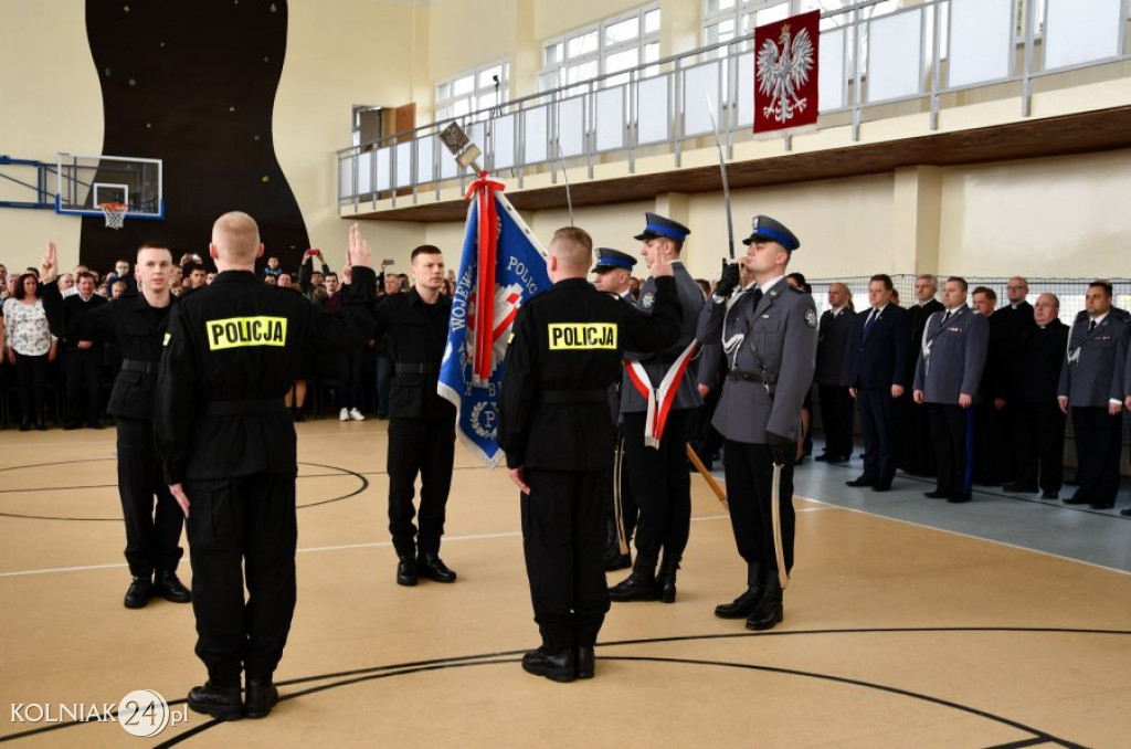 Wśród nich było dwóch funkcjonariuszy z kolneńskiej komendy