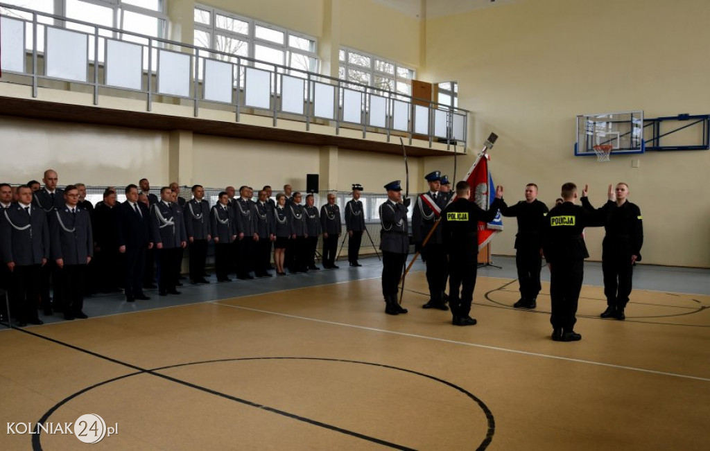 Wśród nich było dwóch funkcjonariuszy z kolneńskiej komendy