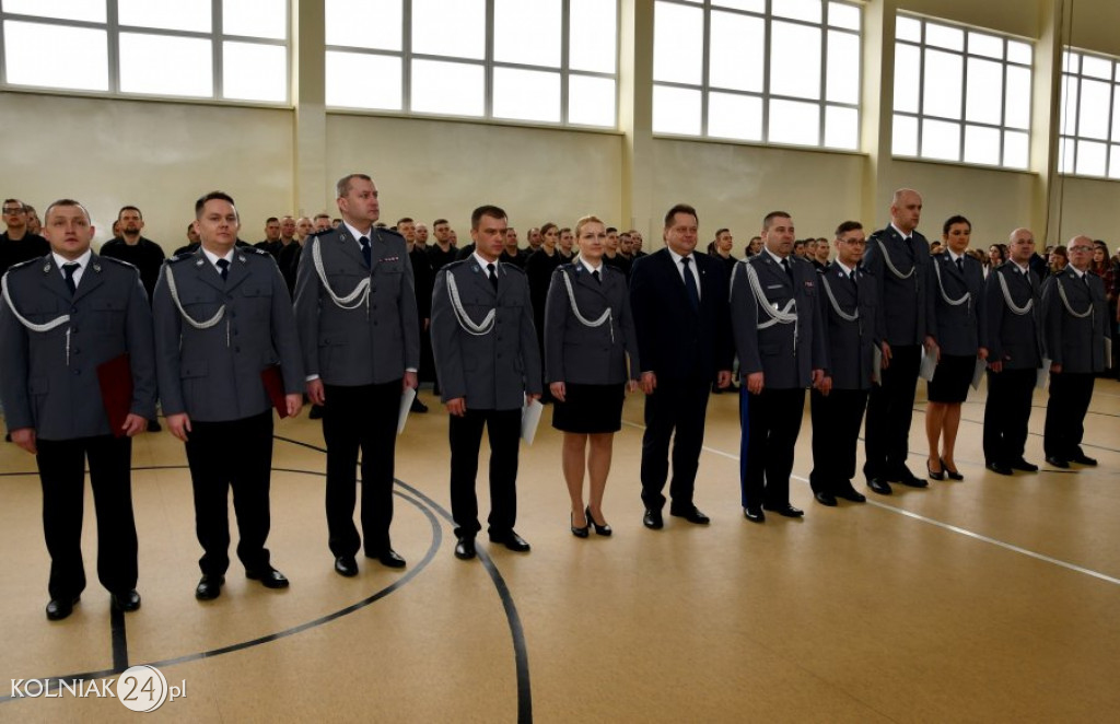 Wśród nich było dwóch funkcjonariuszy z kolneńskiej komendy