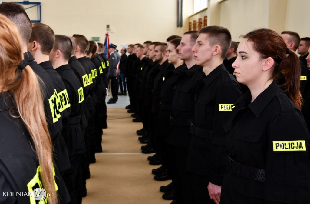 Wśród nich było dwóch funkcjonariuszy z kolneńskiej komendy