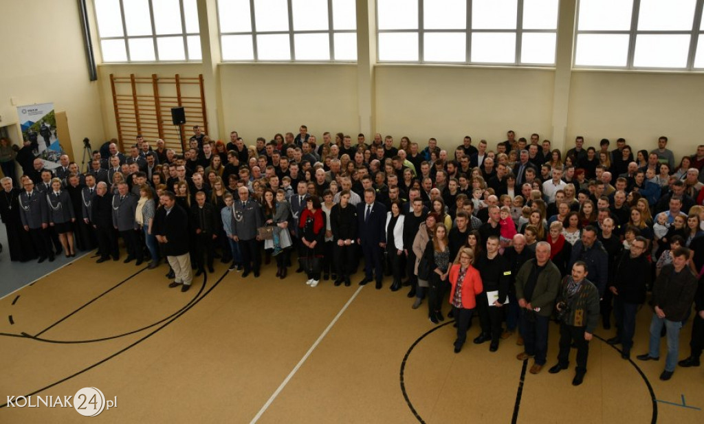 Wśród nich było dwóch funkcjonariuszy z kolneńskiej komendy