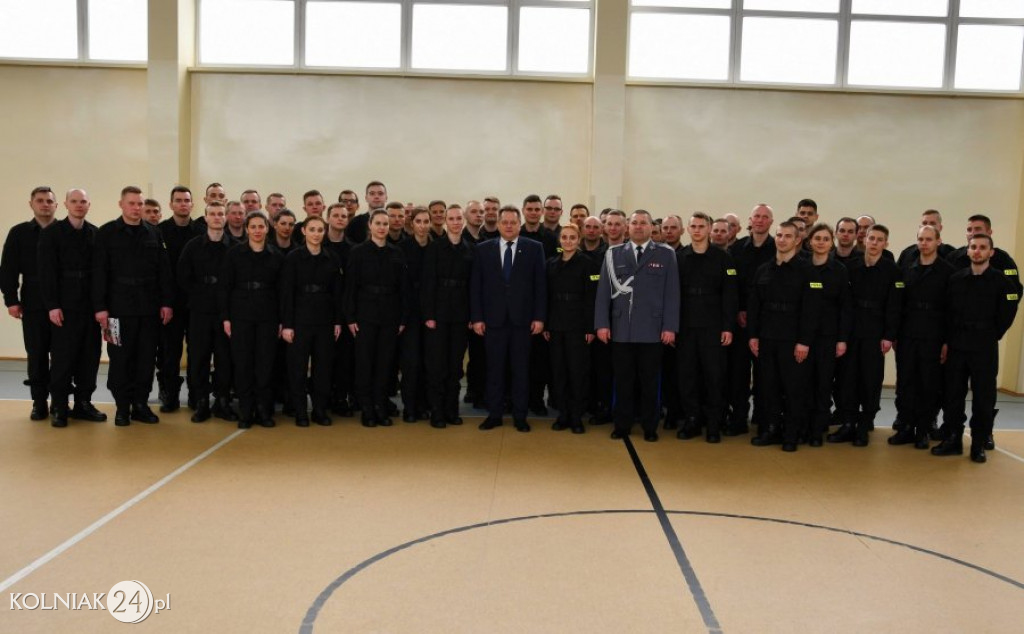 Wśród nich było dwóch funkcjonariuszy z kolneńskiej komendy