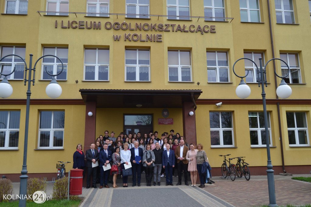 Uczniowie z Hiszpanii w Kolnie