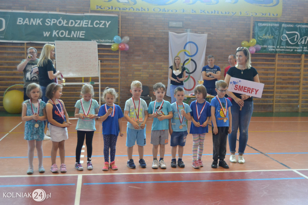 Dzieci rywalizowały w pięciu konkurencjach