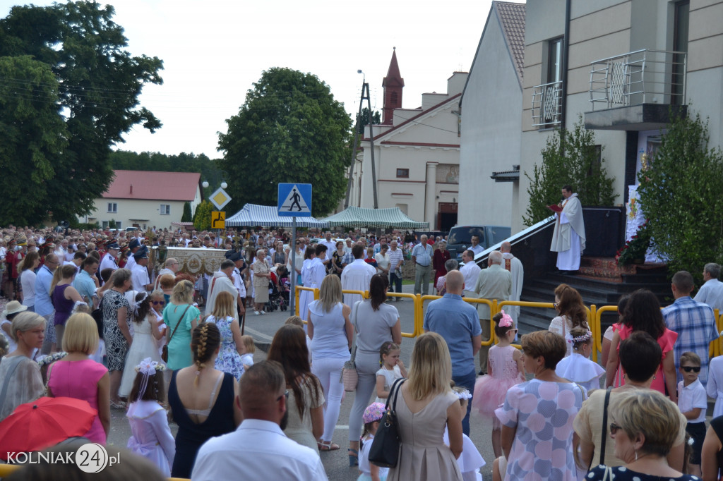 Dwie precesje na ulicach Kolna