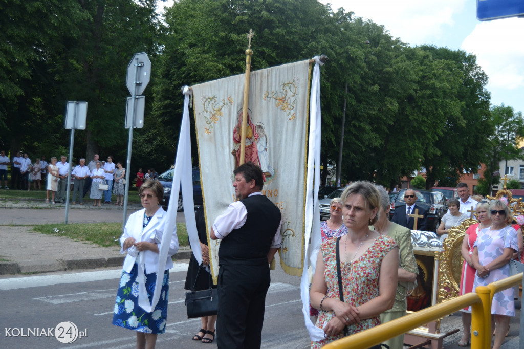 Dwie precesje na ulicach Kolna