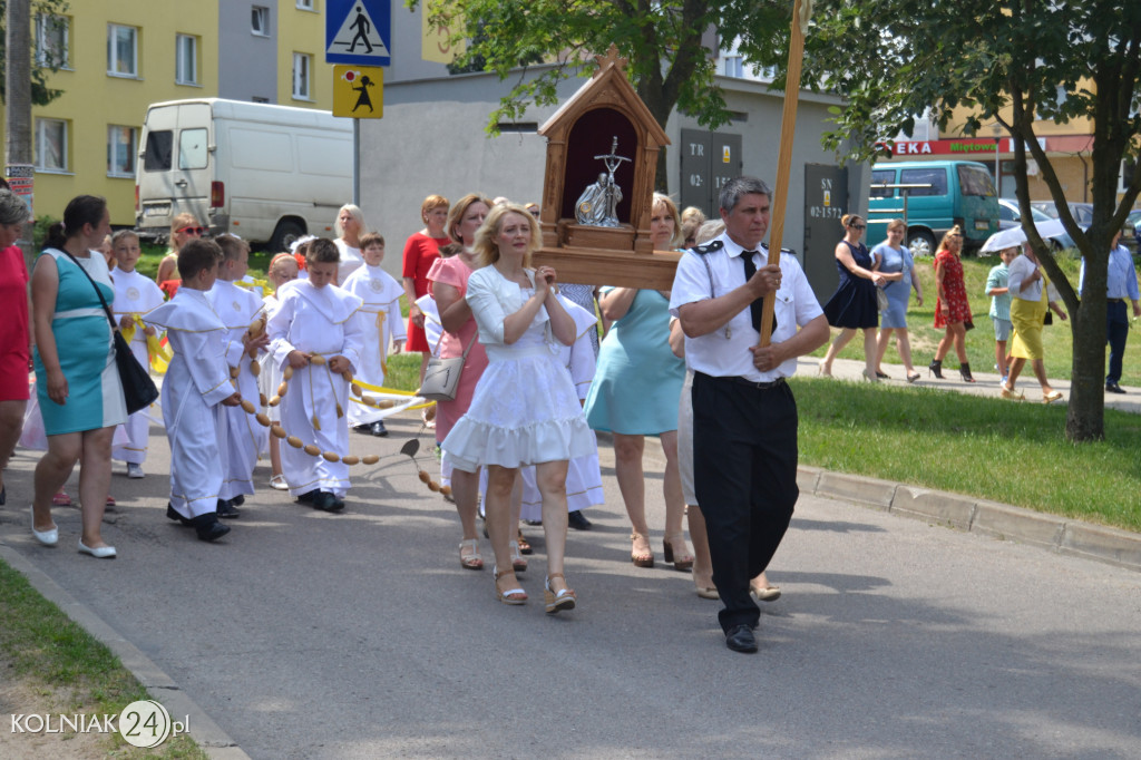 Dwie precesje na ulicach Kolna