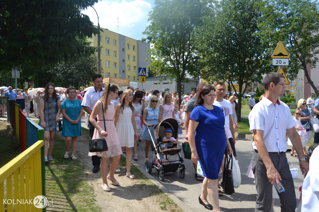 Dwie precesje na ulicach Kolna