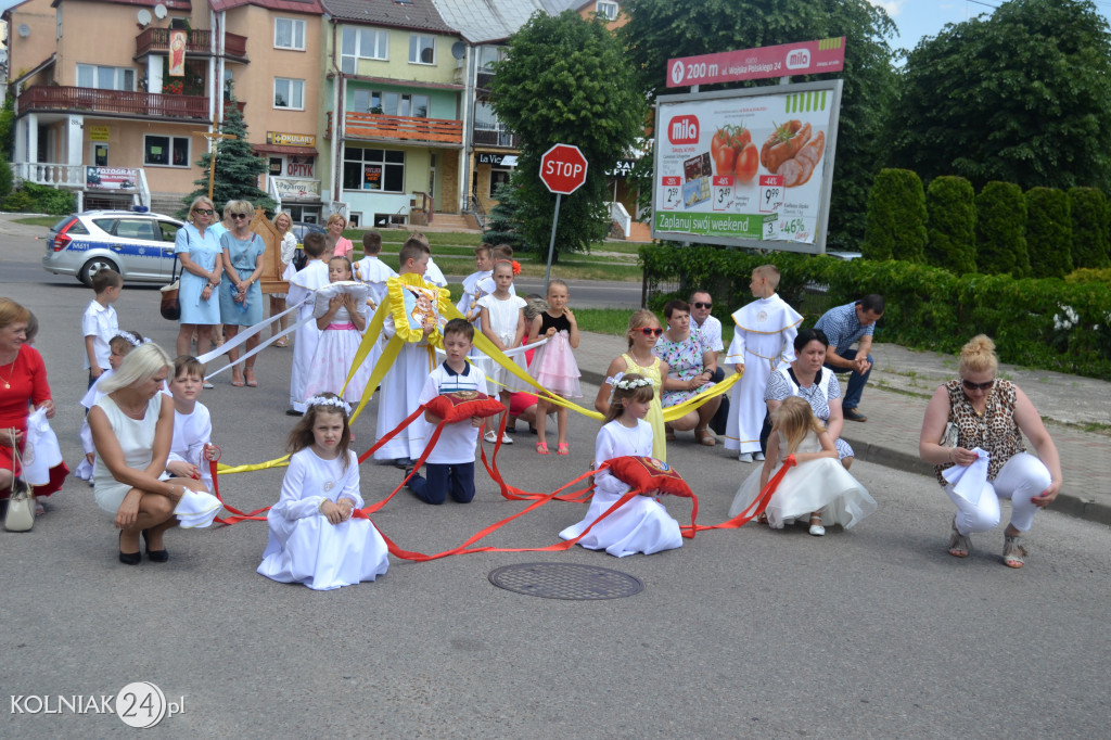 Dwie precesje na ulicach Kolna